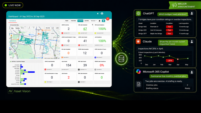 Connect Asset Vision to Copilot, ChatGPT and Claude 